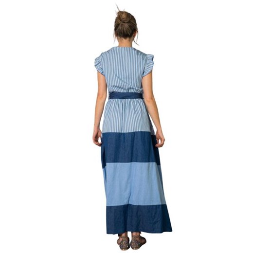 ak - Ak Sukienka Kobieta - HOLLAND - Niebieski Ak 40 Italian Collection