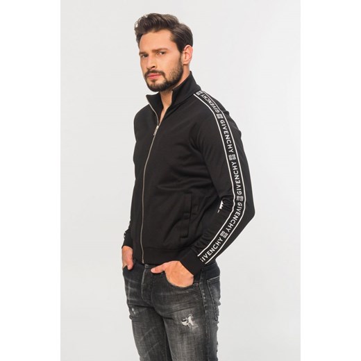 Bluza męska czarna Givenchy w stylu młodzieżowym jesienna