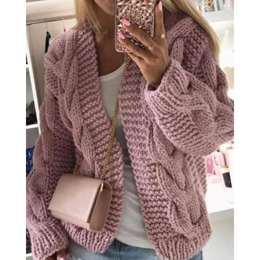 Kendallme sweter damski różowy 