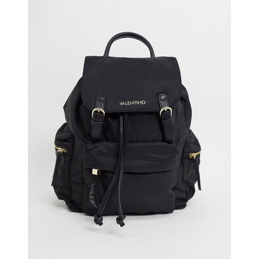 Valentino Bags – Registan – Nylonowy plecak w czarnym kolorze Valentino Bags No Size Asos Poland