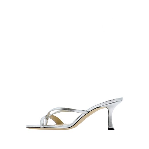 Jimmy Choo Sandały Damskie na Obcasie, srebrny, Skóra, 2021, 36 36.5 37 37.5 38 38.5 39 40 Jimmy Choo 36 RAFFAELLO NETWORK