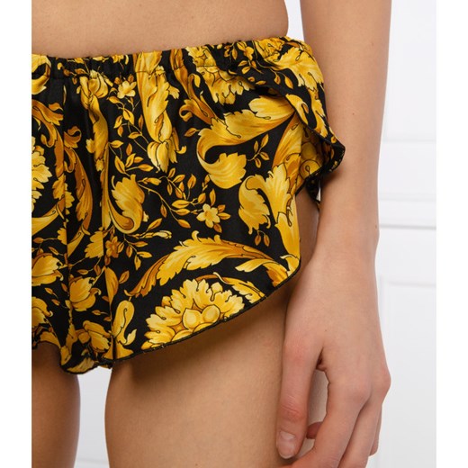 Versace Jedwabne szorty od piżamy | Regular Fit Versace M Gomez Fashion Store