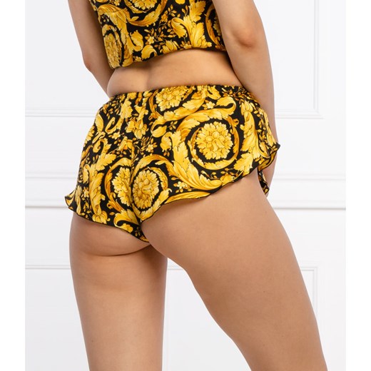 Versace Jedwabne szorty od piżamy | Regular Fit Versace M Gomez Fashion Store