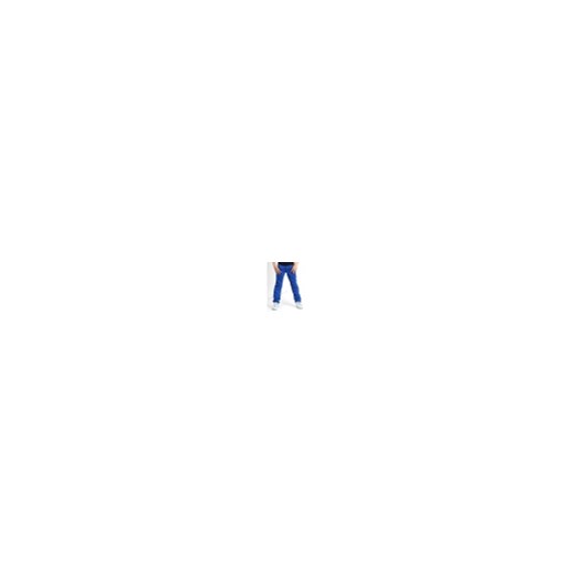 Lekkie spodnie chłopięce rurki slim 104 - 164 Alek blumore-pl niebieski duży