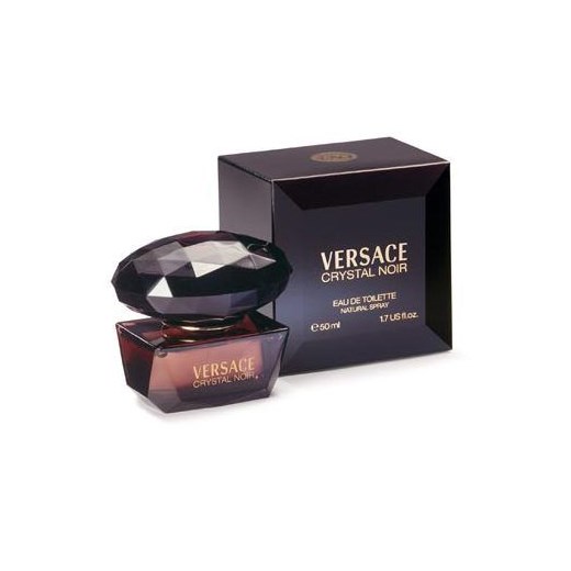 Versace Crystal Noir 90 ml W Woda toaletowa perfumy-perfumeria-pl czarny delikatne