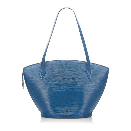 Louis Vuitton shopper bag na ramię matowa ze skóry mieszcząca a4 