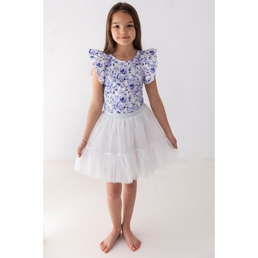 Bluzka dziewczęca Myprincess / Lily Grey wielokolorowa z krótkimi rękawami