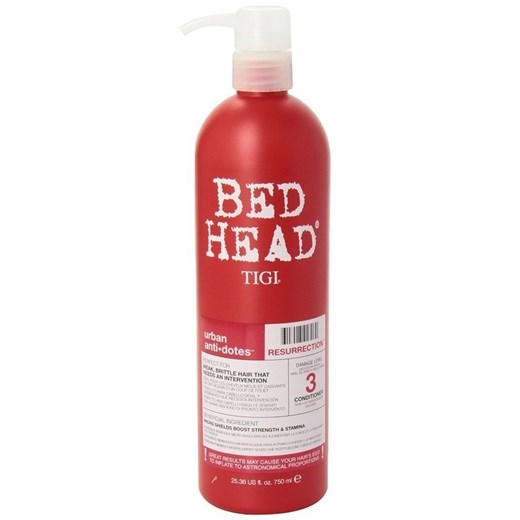 Tigi, Bed Head Urban Antidotes Resurrection Conditioner, odżywka bardzo mocno odbudowująca włosy, 750 ml Tigi okazja smyk