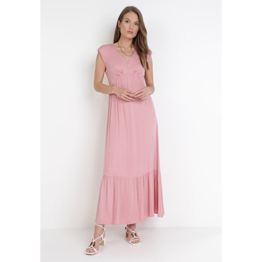 Różowa Sukienka Lysosa ze sklepu Born2be Odzież w kategorii Sukienki - zdjęcie 112641998