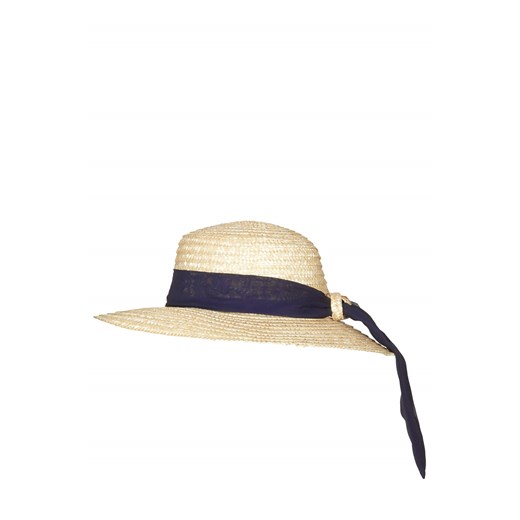 Wide Brim Boater Hat topshop bezowy 