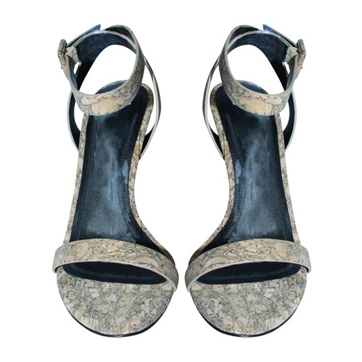 Textured Atalya Heels -Pre Owned Condition Excellent 38 showroom.pl