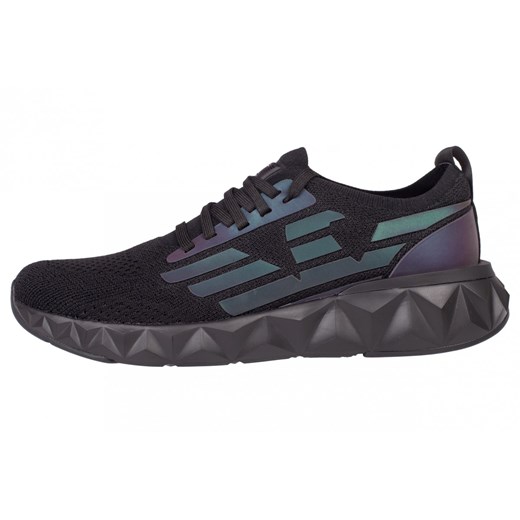 EMPORIO ARMANI EA7 markowe włoskie sneakersy NERO 2021 45.5 promocja EITALIA