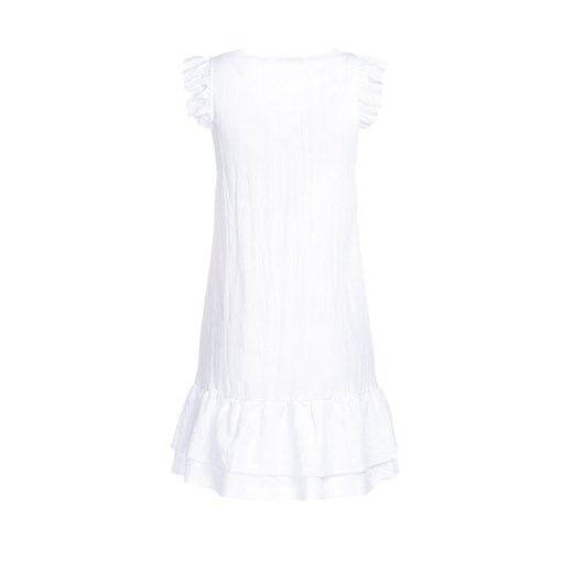 Biała Sukienka Modus Renee M/L okazyjna cena Renee odzież