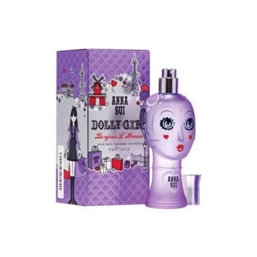 Anna Sui Dolly Girl Bonjour L'Amour 50ml W Woda toaletowa Tester perfumy-perfumeria-pl ambra
