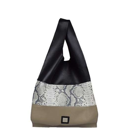 torebka me 11 me-bags brazowy łatki