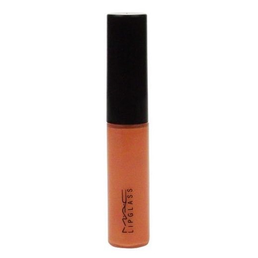 MAC Lipglass Lip Gloss Orange Descence 4,8g W Błyszczyk Odcień Orange Descence perfumy-perfumeria-pl czarny błyszczyk do ust