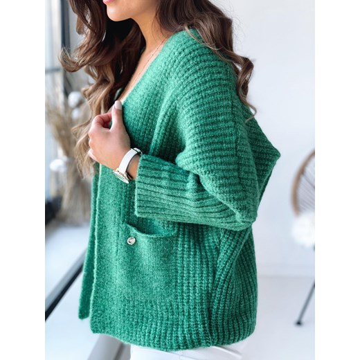Sweter Narzutka Zielony Versada UNI wyprzedaż Versada