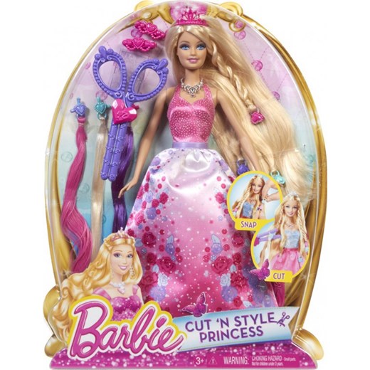 Barbie Bajeczne fryzury księżniczki BCP41 pewex fioletowy Księżniczki