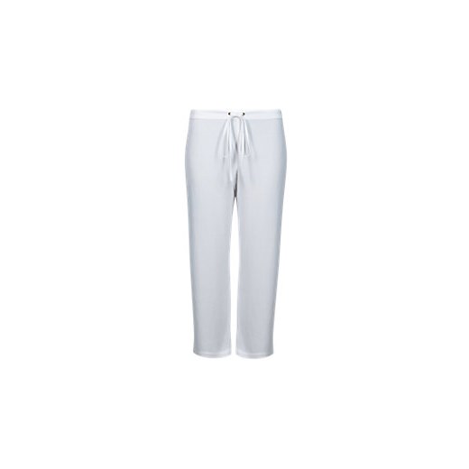 Wide Leg Belted Cropped Beach Trousers  marks-and-spencer bialy Lego