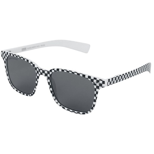 Urban Classics - Faial - Okulary przeciwsłoneczne - biały czarny Onesize EMP