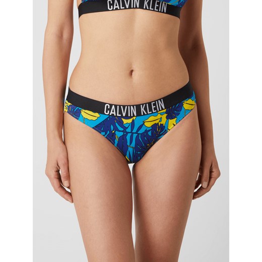 Figi bikini ze wzorem na całej powierzchni Calvin Klein Underwear S promocja Peek&Cloppenburg
