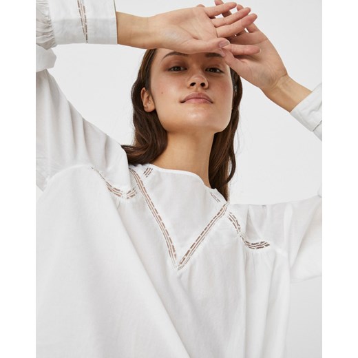 Bluzka damska Vero Moda bawełniana z okrągłym dekoltem 