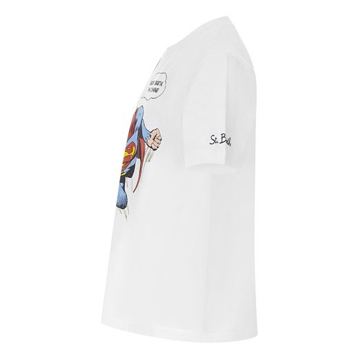 T-shirt chłopięce biały Mc2 Saint Barth 