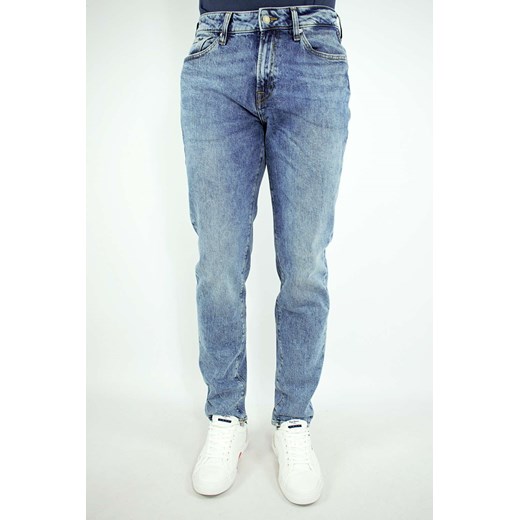 jeansy męskie guess m1ga37 d47i7 niebieskie ze sklepu Royal Shop w kategorii Jeansy męskie - zdjęcie 113404637