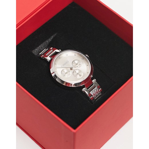 HUGO – Srebrny damski zegarek na bransolecie No Size Asos Poland