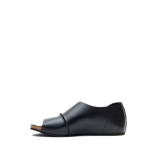 Skórzane sandały "Lina" w kolorze czarnym Comfortfusse 41 promocyjna cena Limango Polska