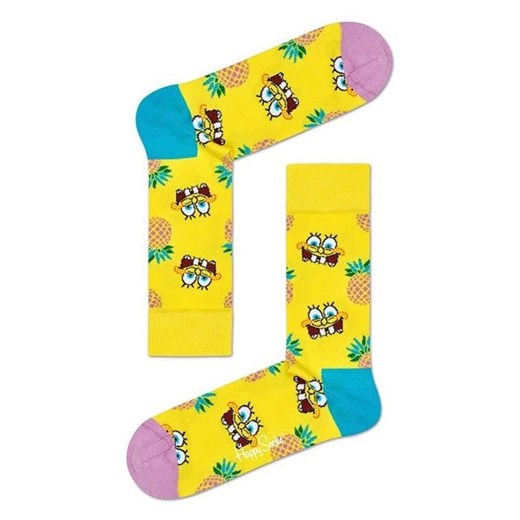 Skarpetki Happy Socks x SpongeBob Fineapple Surprise BOB01 2300 Happy Socks 41-46 SneakerStudio.pl