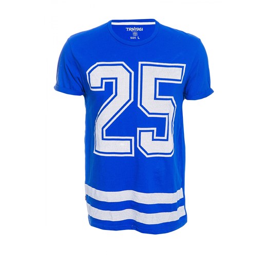 Number t-shirt terranova niebieski szorty