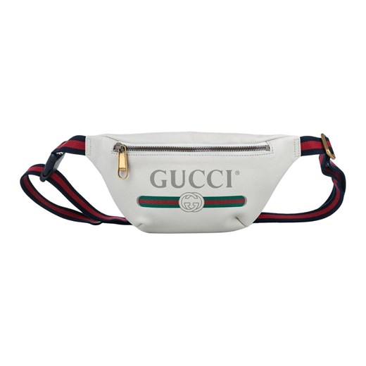 Nerka Gucci biała skórzana