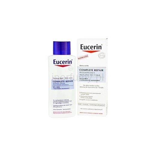 Eucerin Dry Skin Urea mleczko do ciała do bardzo suchej skóry (10% Urea Complete Repair Intensive Lotion) 250 ml iperfumy-pl bialy mleczka