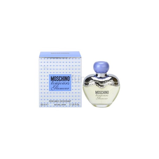 Moschino Toujours Glamour 50 ml dezodorant w sprayu iperfumy-pl fioletowy glamour
