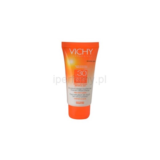 Vichy Capital Soleil Capital Soleil krem do opalania z wysoką ochroną UV SPF 30 (Face Emulsion Dry Touch Skin Cell Sun Protection) 50 ml