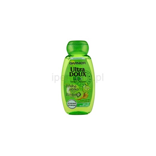 Garnier Ultra Doux Kids szampon dla dzieci do nabłyszczenia zielone jabłko i kiwi (Child Shampoo) 250 ml iperfumy-pl zielony dziecięce