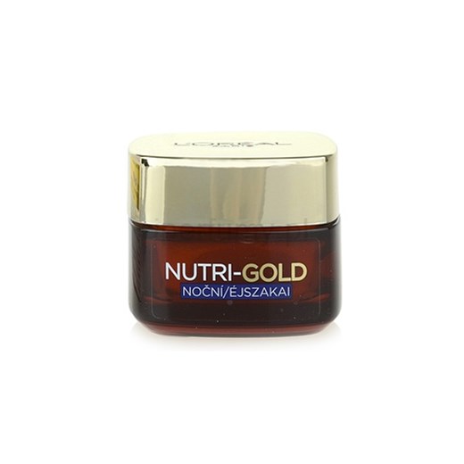 L'Oréal Paris Nutri-Gold Nutri-Gold krem na noc 50 ml iperfumy-pl szary kremy