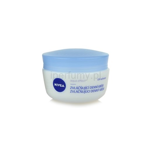 Nivea Aqua Effect krem nawilżający na dzień do cery normalnej i mieszanej (Moisturizing Day Cream) 50 ml iperfumy-pl niebieski nawilżające
