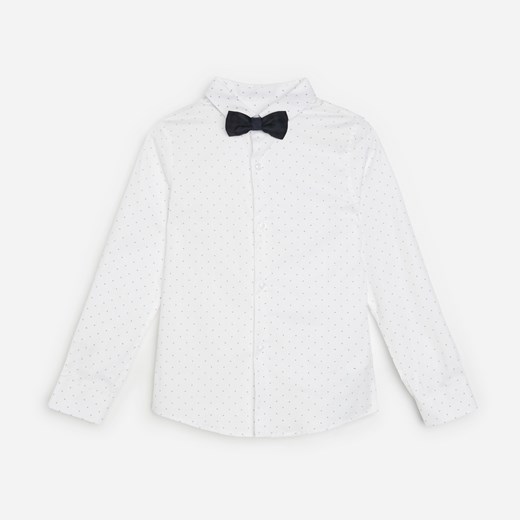 Reserved - Elegancka koszula z muszką - Biały Reserved 116 Reserved