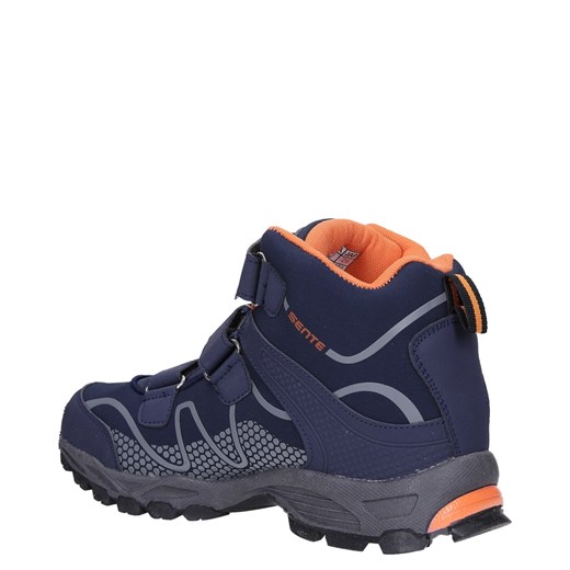 Granatowe buty trekkingowe na rzepy softshell Casu A1516B-2 Casu 46 wyprzedaż Casu.pl