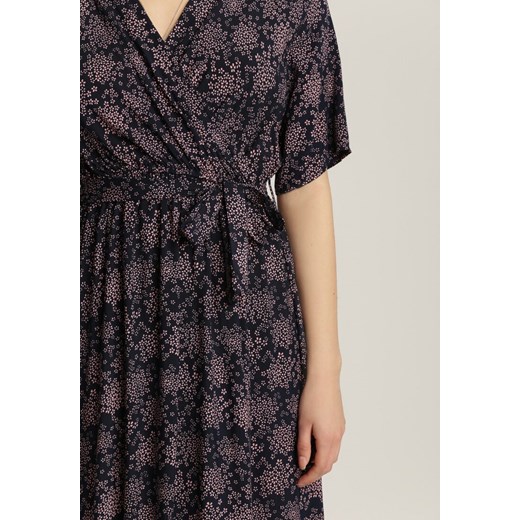 Granatowa Sukienka Salaphaxaura Renee L/XL Renee odzież