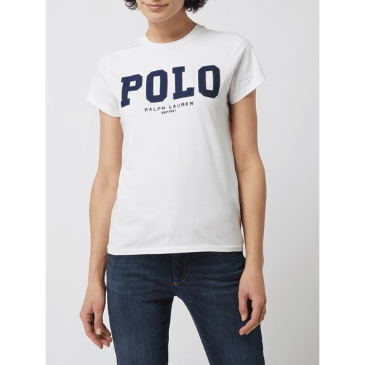 T-shirt z nadrukiem z logo Polo Ralph Lauren XS wyprzedaż Peek&Cloppenburg 
