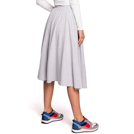 Szara spódnica BeWear midi 