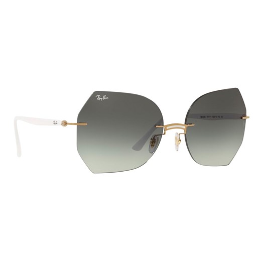 Okulary przeciwsłoneczne RAY-BAN - 0RB8065 White On Gold/Grey Gradient/Dark Grey 62 eobuwie.pl