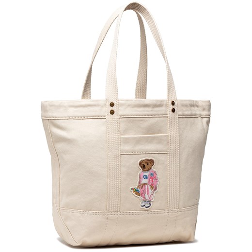 Shopper bag Polo Ralph Lauren na ramię duża elegancka 