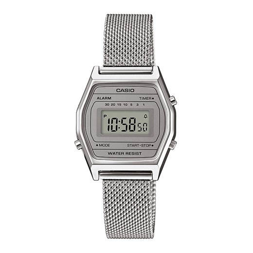 Zegarek CASIO - LA690WEM-7EF Silver Casio  promocyjna cena eobuwie.pl