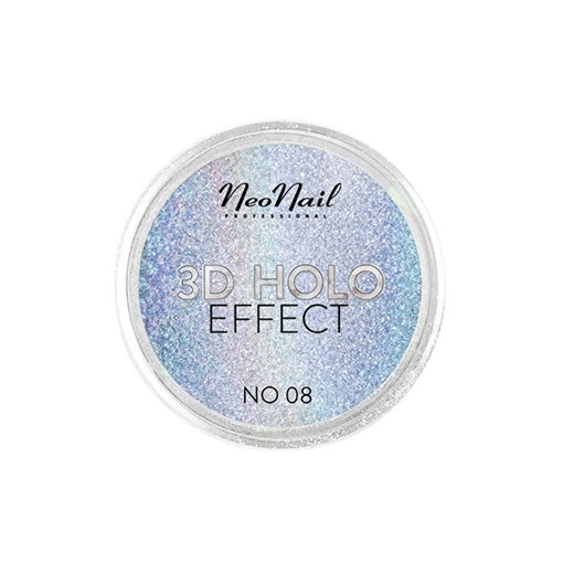 NeoNail, 3D Holo Effect, pyłek do paznokci, No. 08 White Silver, 2g Neonail okazja smyk