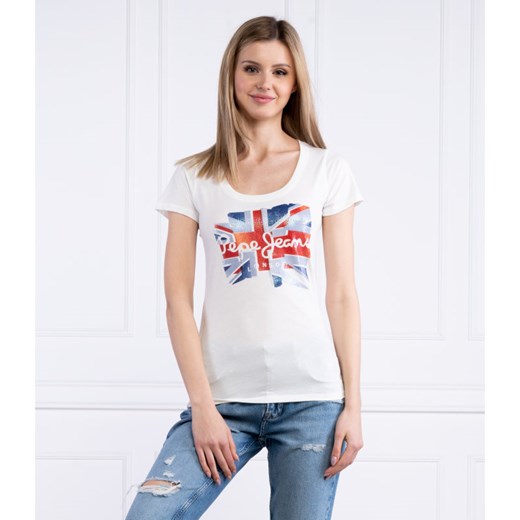Pepe Jeans London T-shirt BLAZE | Slim Fit L wyprzedaż Gomez Fashion Store