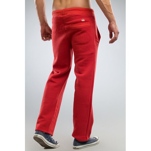 QUEENSBERRY ciepłe spodnie ROYAL BOXING blackroom-pl czerwony drobne